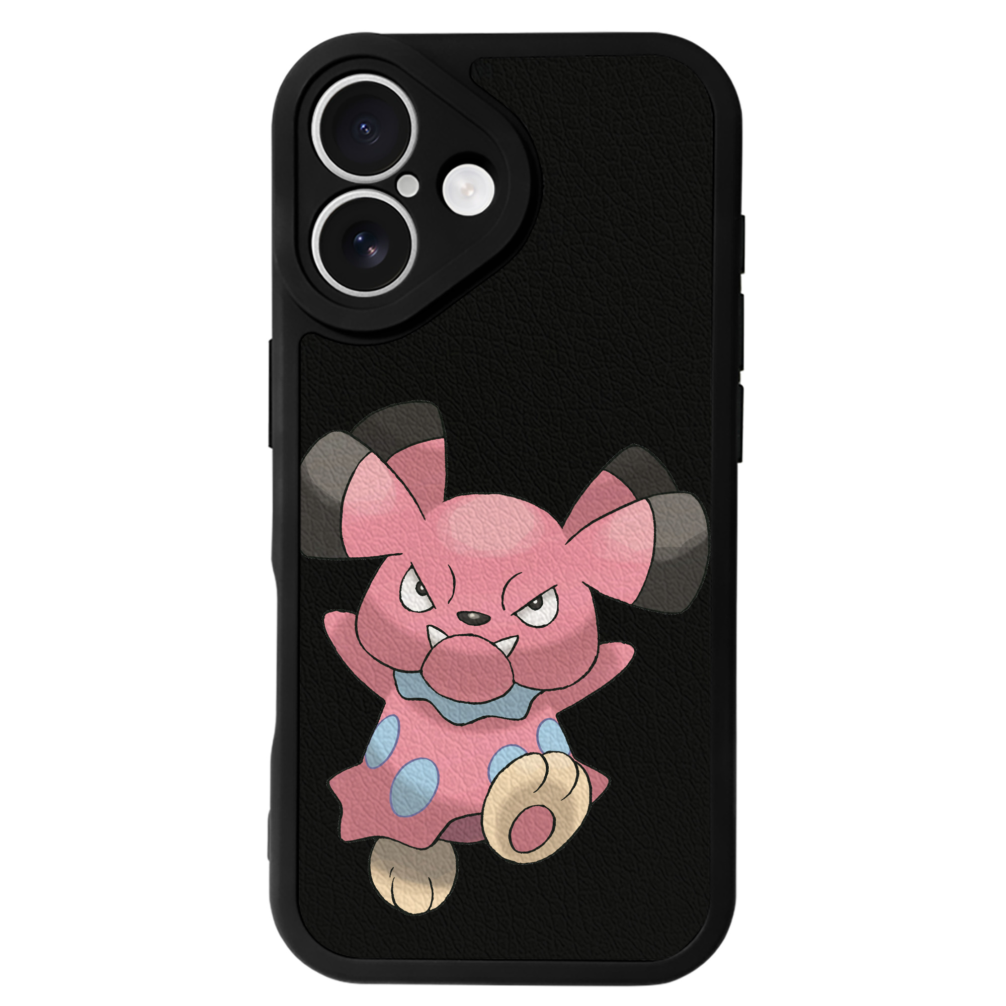 （画像用） ポケットモンスター Pokémon 【iPhone 16シリーズ対応】シリコンスマホケース（レザー調） 材質：シリコン